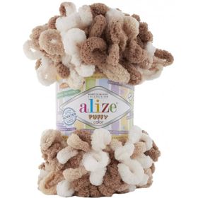 Alize Puffy Color 6398 100 gr Örgü İpi