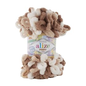 Alize Puffy Color 6398 100 gr Örgü İpi