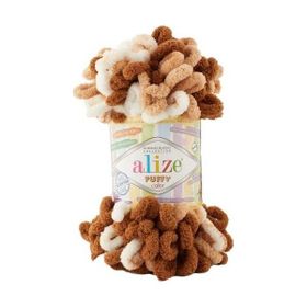 Alize Puffy Color 6398 5 Adet El Örgü İpi