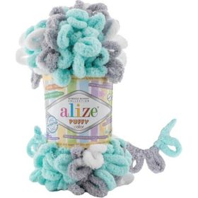 Alize Puffy Color 6408 El Örgü İpi
