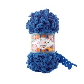 Alize Puffy El Örgü Ipliği Tekli - 637 Havacı - 100 Gr. 9 Mt. Parmak Örgü Ipi