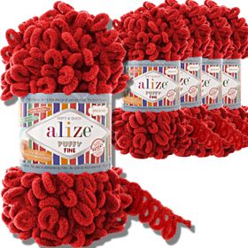 Alize Puffy Fine 56 100 gr Örgü İplik