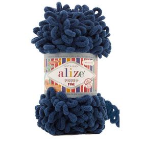 Alize Puffy Fine 93 Lacivert Örgü İplik
