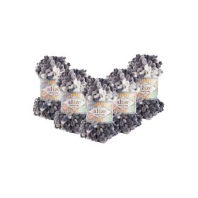 Alize Puffy Fine Color 5925 5 Adet Örgü İpi