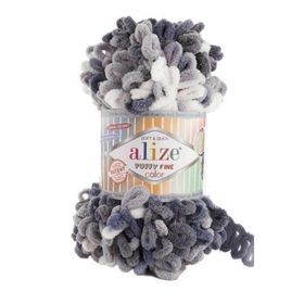 Alize Puffy Fine Color 5925 Örgü İpi
