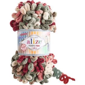 Alize Puffy Fine Color 6039 Örgü İpi
