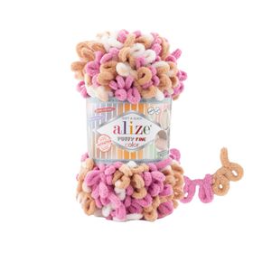 Alize Puffy Fine Color 6402 El Örgü İpi