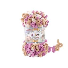 Alize Puffy Fine Color 6402 El Örgü İpi