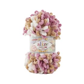 Alize Puffy Fine Color 6402 El Örgü İpi