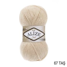 Alize Şal Simli 67 100 gr Örgü İplik
