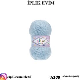 Alize Şekerim Bebe 183 Buz Kristali 100 gr Örgü İpi