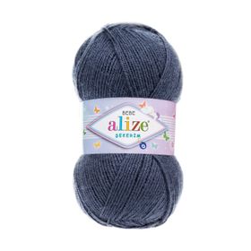 Alize Şekerim Bebe 353 Azurit Taşı 100 Örgü İpi