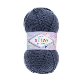 Alize Şekerim Bebe 353 Azurit Taşı 100 Örgü İpi