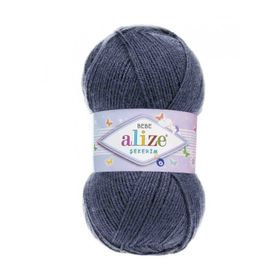Alize Şekerim Bebe 353 Azurit Taşı 100 Örgü İpi