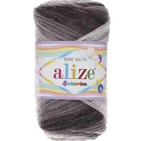Alize Şekerim Bebe Batik 2881 100 gr Örgü İplik