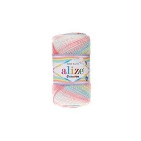 Alize Şekerim Bebe Batik 3045 Yünlü İplik