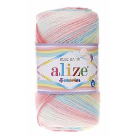 Alize Şekerim Bebe Batik 3045 Yünlü İplik