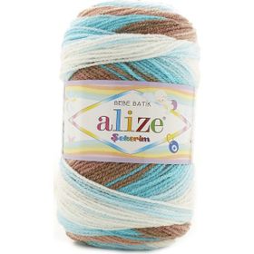 Alize Şekerim Bebe Batik 6320 5 Adet Örgü İpi