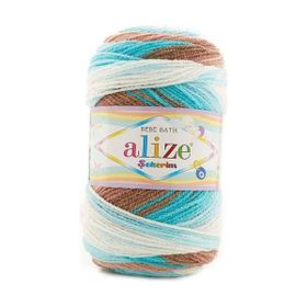 Alize Şekerim Bebe Batik 6320 5 Adet Örgü İpi