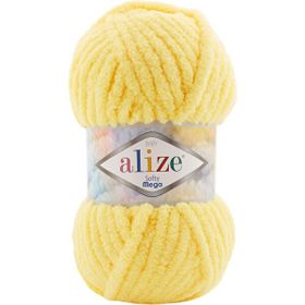 Alize Softy Mega 187 Limon El Örgü Ipi