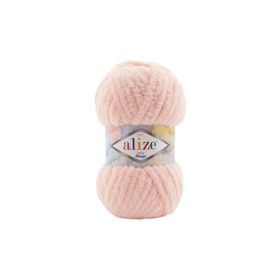 Alize Softy Mega 340 Pudra Pembe 100 gr El Örgü İpi