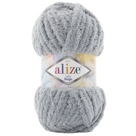 Alize Softy Mega 428 Orta Gri El Örgü İpi