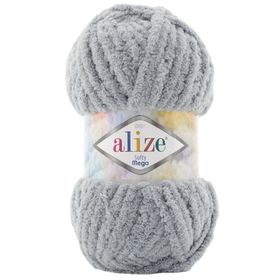 Alize Softy Mega 428 Orta Gri El Örgü İpi