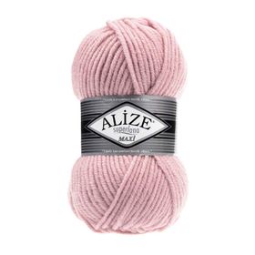Alize Superlana Maxi 161 Powder Pudra Yünlü İplik
