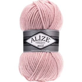 Alize Superlana Maxi 161 Powder Pudra Yünlü İplik
