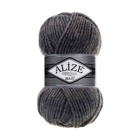 Alize Superlana Maxi 182 5 Adet Orta Gri Melanj Örgü İpi