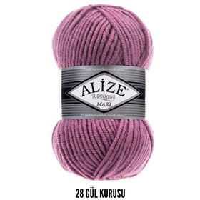 Alize Süperlana Maxi 28 100 gr Örgü İplik