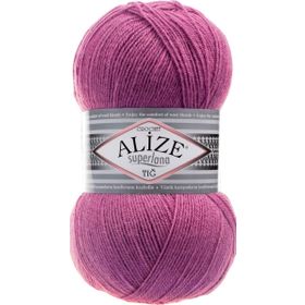 Alize Süperlana Maxi 440 Koyu Gül Yünlü İplik