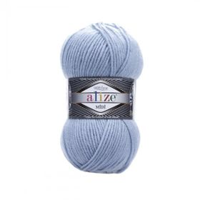 Alize Superlana Maxi 480 Lıght Blue Açık Mavi Yünlü İplik