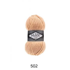 Alize Superlana Maxi 502 Cream Caramel Krem Karamel Yünlü İplik
