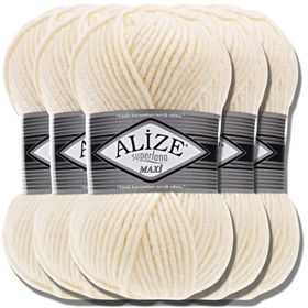 Alize Süperlana Maxi 599 100 gr Örgü İplik