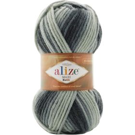 Alize Süperlana Maxi Batik 7786 Örgü İpi