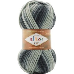 Alize Süperlana Maxi Batik 7786 Örgü İpi