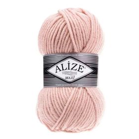 Alize Superlana Maxi Kristal Pink 523 El Örgü İpi