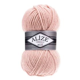Alize Superlana Maxi Kristal Pink 523 El Örgü İpi