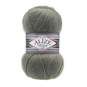 Alize Superlana Tığ 138 100 gr Zeytin El Örgü İpi
