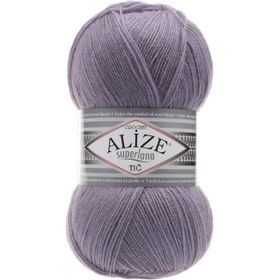 Alize Süperlana Tığ 257 Lavanta Yünlü 100 gr El Örgü Ipi