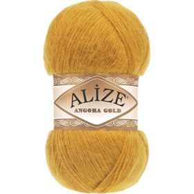 Alize Tek Beden Safran Angora Gold 1 Adet 100 gr El Örgü Ipi