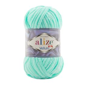 Alize Velluto 19 Açık Mint Yünlü İplik