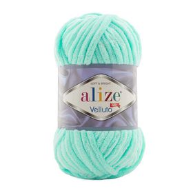 Alize Velluto 19 Açık Mint Yünlü İplik
