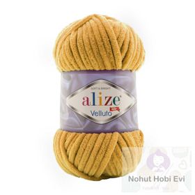 Alize Velluto 2 Hardal Örgü İpi
