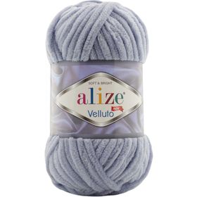 Alize Velluto 87 Koyu Gri Yünlü İplik
