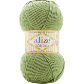 Alize Yeşil 485 Baby Best El Örgü ipi
