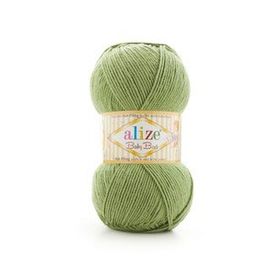 Alize Yeşil 485 Baby Best El Örgü ipi