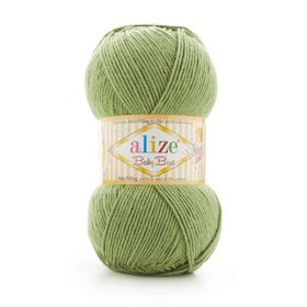 Alize Yeşil 485 Baby Best El Örgü ipi