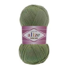Alize Yeşil 485 Cotton Gold El Örgü İpi